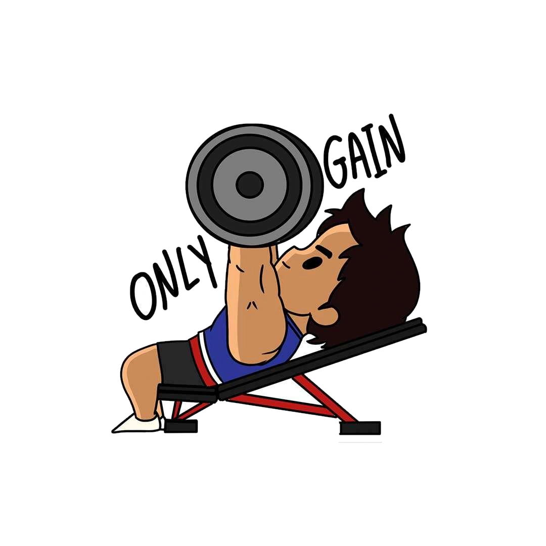 Only Gains Sticker